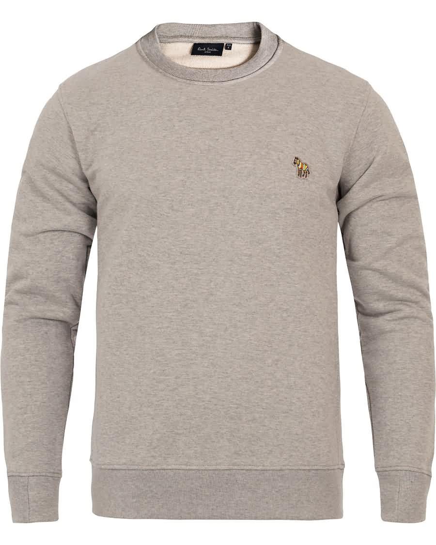 ps by paul smith logo sweatshirt grey melange Salg Ingen Skatt n34x6